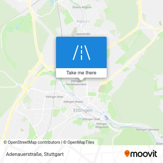 Карта Adenauerstraße