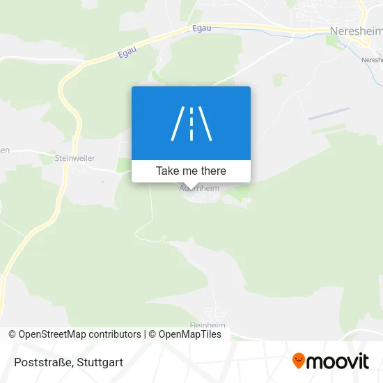 Карта Poststraße
