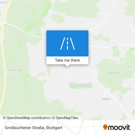 Карта Großkuchener Straße