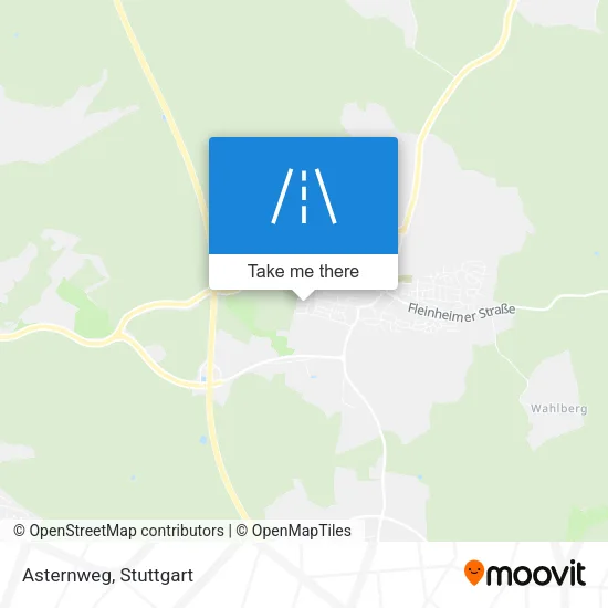 Карта Asternweg