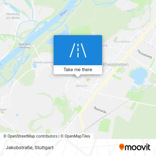 Карта Jakobstraße