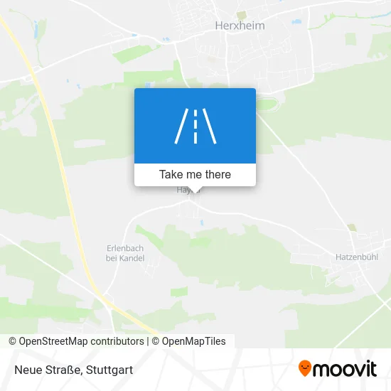 Карта Neue Straße