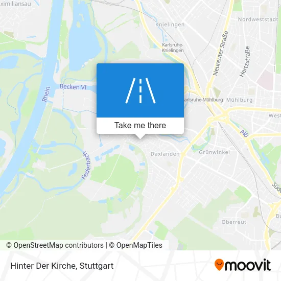 Карта Hinter Der Kirche