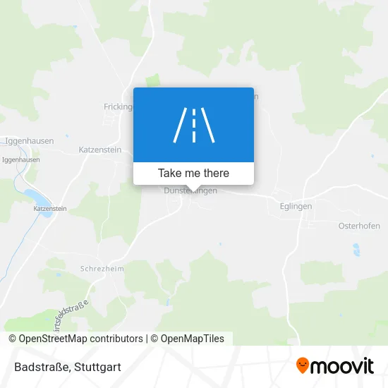 Карта Badstraße