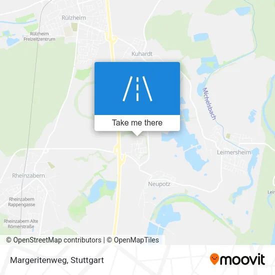 Карта Margeritenweg