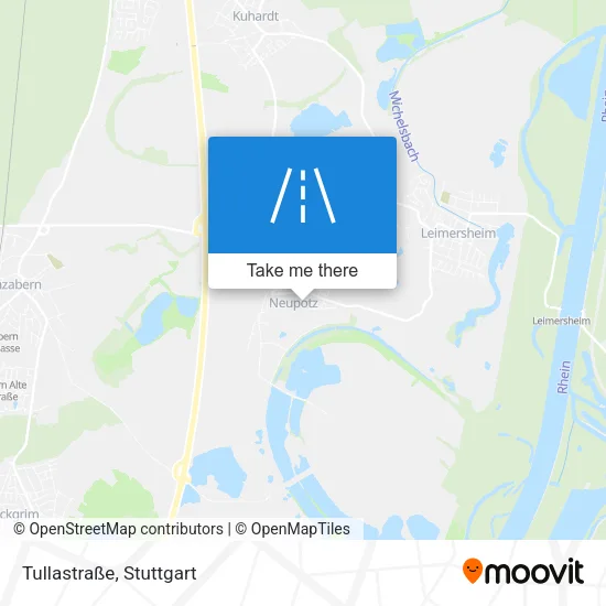 Карта Tullastraße