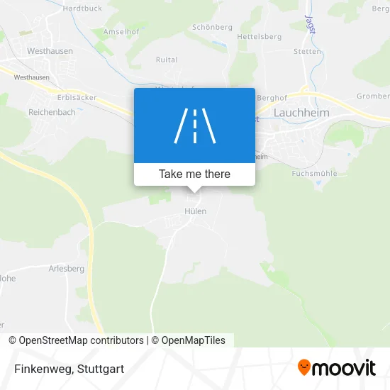 Карта Finkenweg
