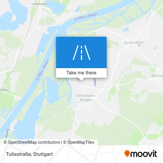 Карта Tullastraße