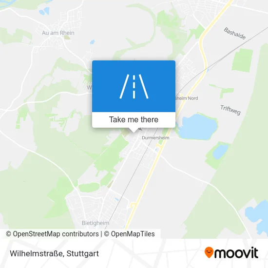 Карта Wilhelmstraße