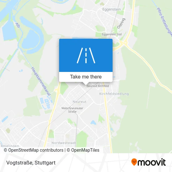 Карта Vogtstraße