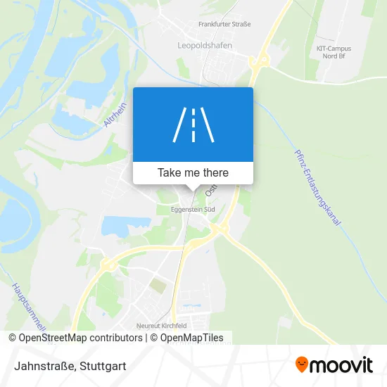 Карта Jahnstraße