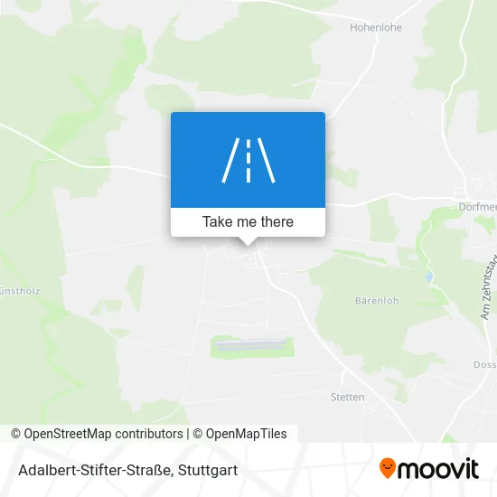 Карта Adalbert-Stifter-Straße