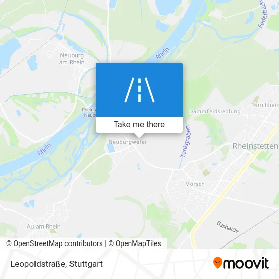 Карта Leopoldstraße