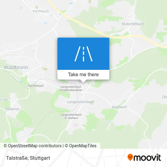 Карта Talstraße