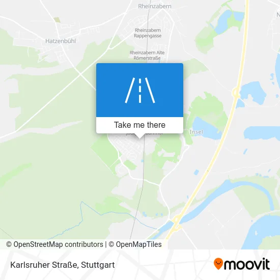 Карта Karlsruher Straße