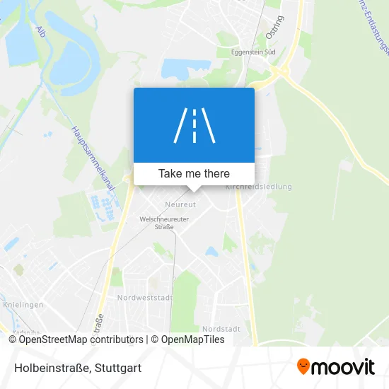 Карта Holbeinstraße