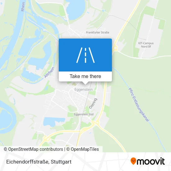 Карта Eichendorffstraße