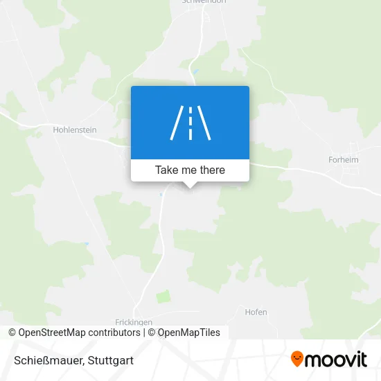 Карта Schießmauer