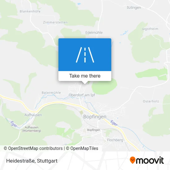 Карта Heidestraße