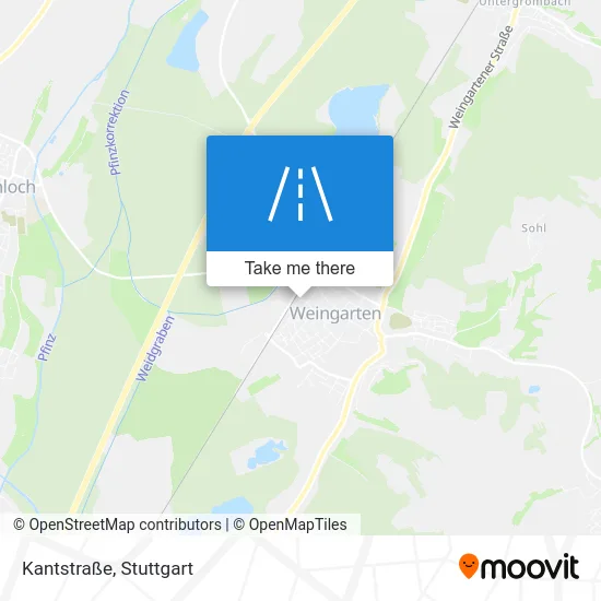 Карта Kantstraße