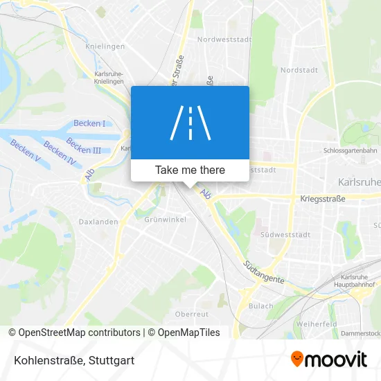 Карта Kohlenstraße