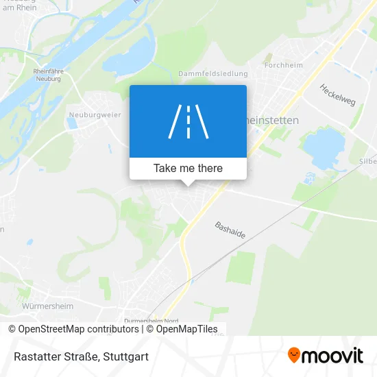Rastatter Straße map