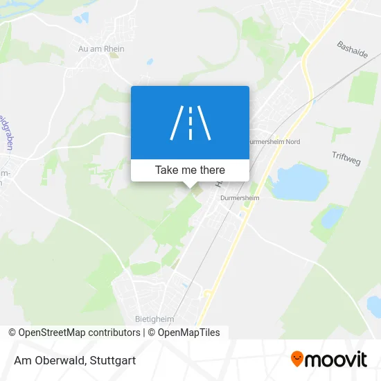 Карта Am Oberwald