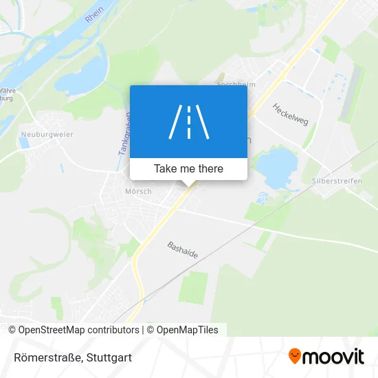 Карта Römerstraße