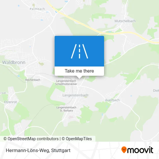 Карта Hermann-Löns-Weg