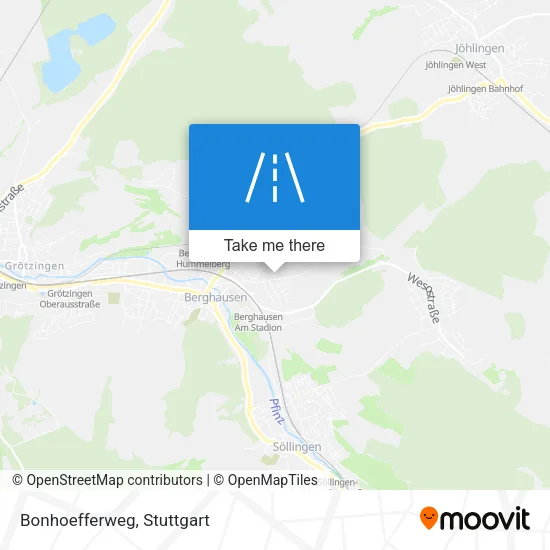 Карта Bonhoefferweg