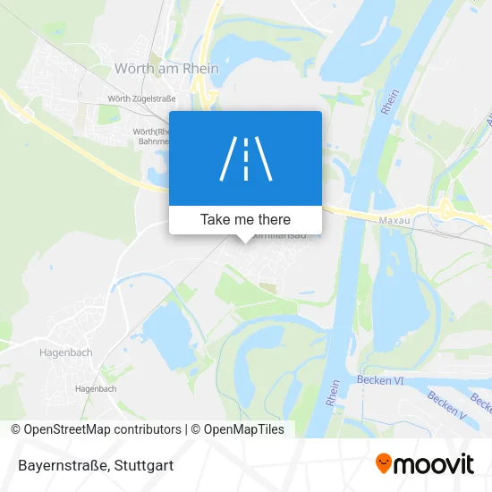 Карта Bayernstraße