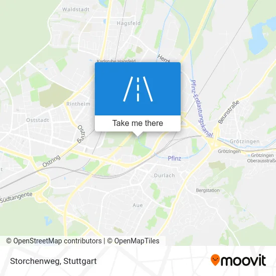 Карта Storchenweg