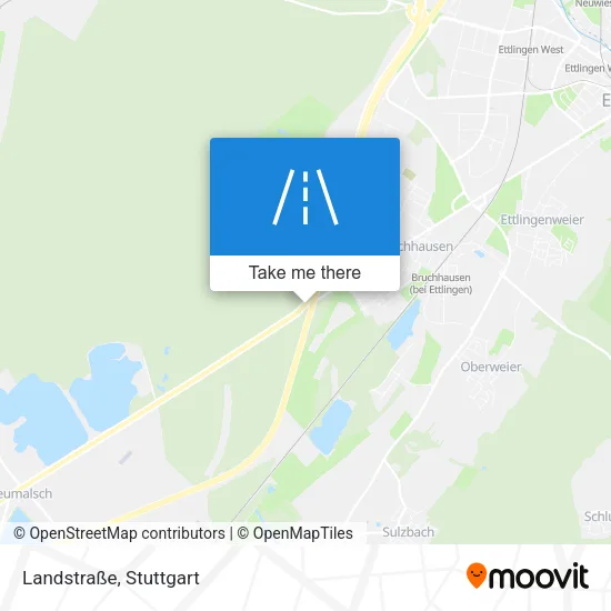 Карта Landstraße