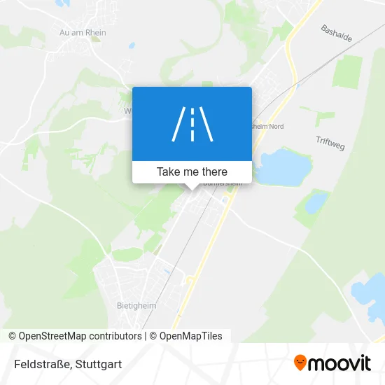 Карта Feldstraße