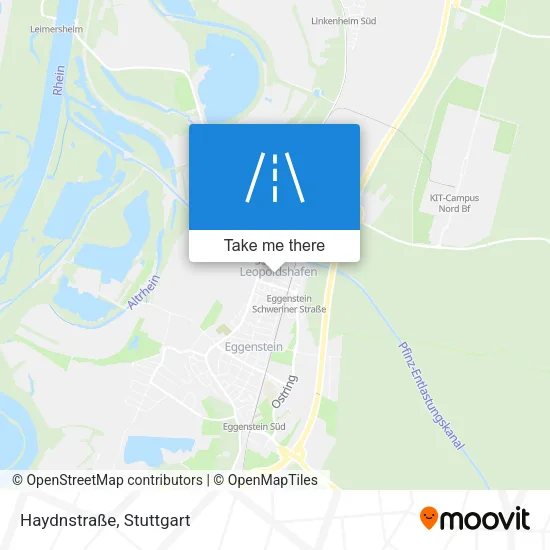 Карта Haydnstraße