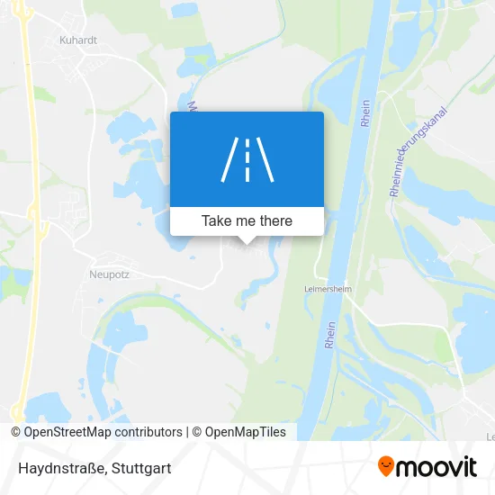 Карта Haydnstraße