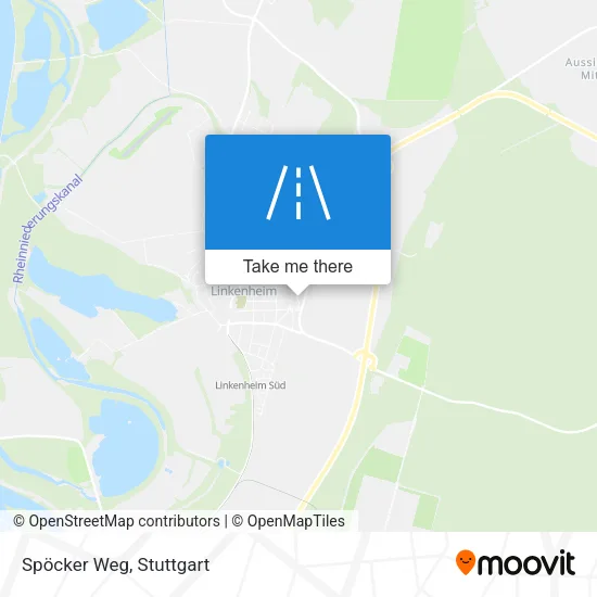 Карта Spöcker Weg