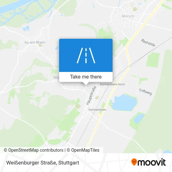 Карта Weißenburger Straße