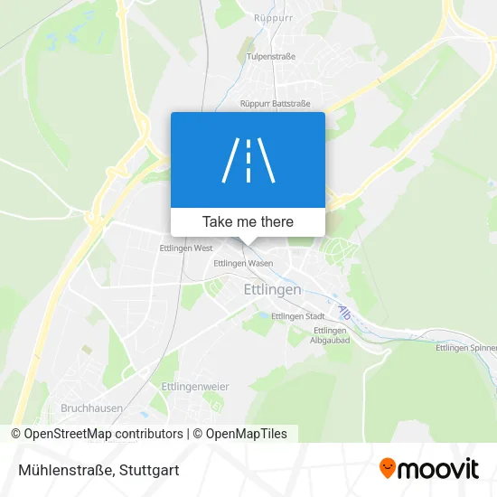 Карта Mühlenstraße
