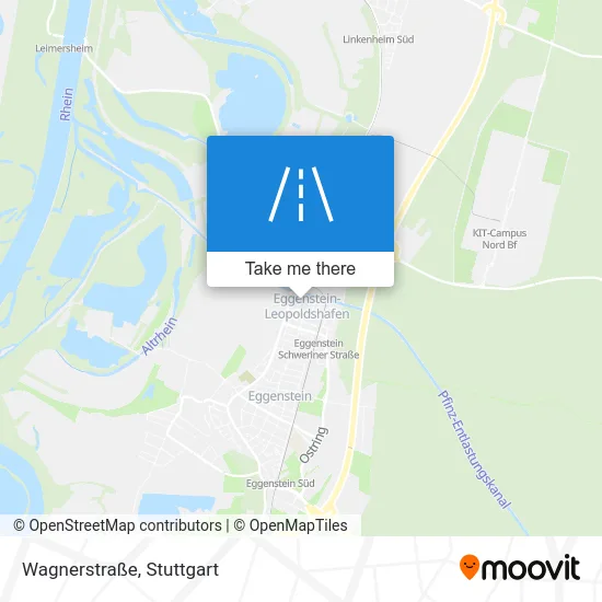 Карта Wagnerstraße