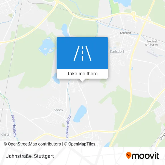 Карта Jahnstraße