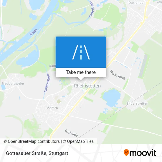 Карта Gottesauer Straße