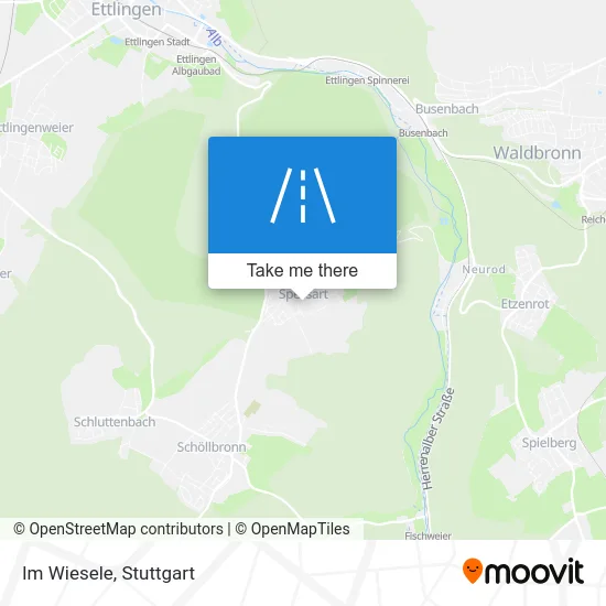 Карта Im Wiesele