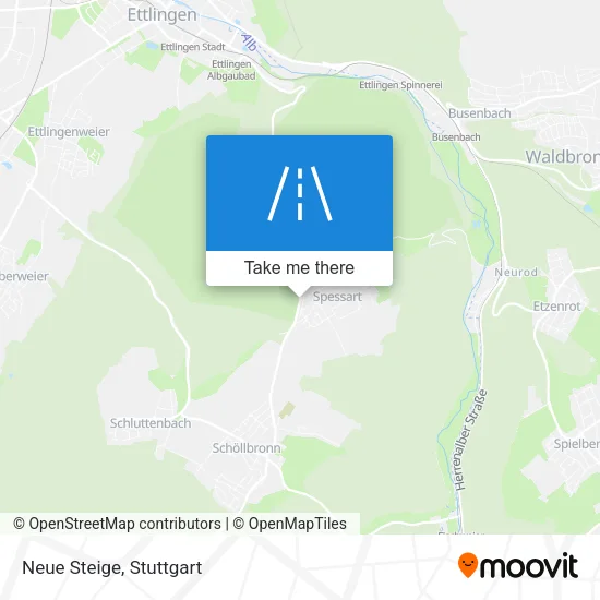 Карта Neue Steige