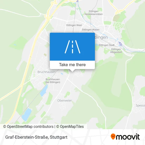 Карта Graf-Eberstein-Straße