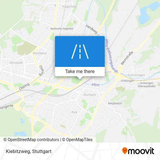 Карта Kiebitzweg