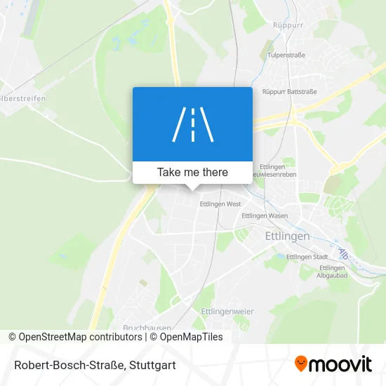 Карта Robert-Bosch-Straße