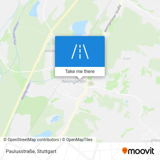 Карта Paulusstraße