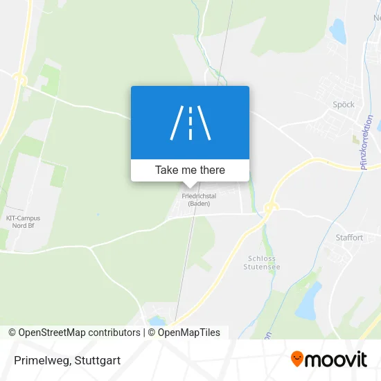 Карта Primelweg