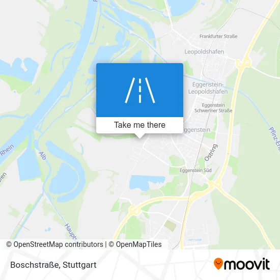 Карта Boschstraße